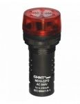 CHINT Сигнализатор звуковой ND16-22FS Φ22 мм красный LED АС/DC24В (арт. 593202) в Москве фото